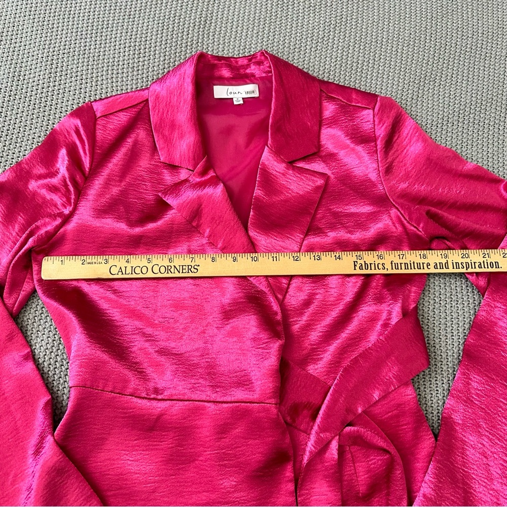 Louna Long Sleeve Pink Romper Size 8 - Picture 9 of 13
